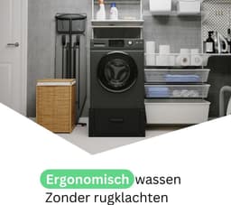 Wasmachine verhoger met lade - Wasmachine verhoger - Wasmachine sokkel - Wasmachine verhoger met lade - Wasmachine opbouwmeubel — thumbnail 7