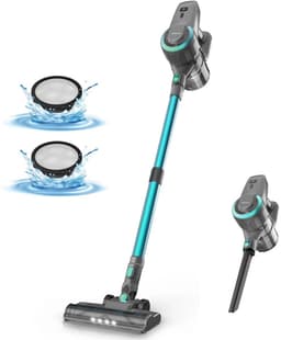 Rumi Draadloze stofzuiger - stofzuiger Zonder Zak - stofzuiger Op Accu - stofzuiger Met Opzetstukken - Draadloze Stofzuiger Zonder Zak -HEPA-filter voor een gezondere leefomgeving - stofzuiger Automatische modus met stofsensor — thumbnail 1