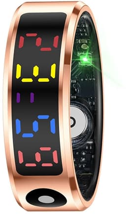 WizBay Premium Select® Smart Ring Color LED Rosé Goud - Maat 10 - Hartslag Slaap Zuurstof - Gesture - Multi Sport Modi — thumbnail 4