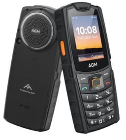 AGM Mobiles M6 - 4G EXTREEM LUIDE telefoon met grote toetsen - schokbestendig & IP69 waterdicht - 16GB - Zwart — thumbnail 1