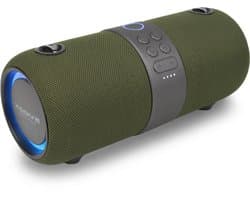 Xssive BSP05 Premium Bluetooth Speaker - 30W Vermogen - IPX6 Waterdicht - TWS Technologie - RGB Verlichting - Powerbank Functie - Groen