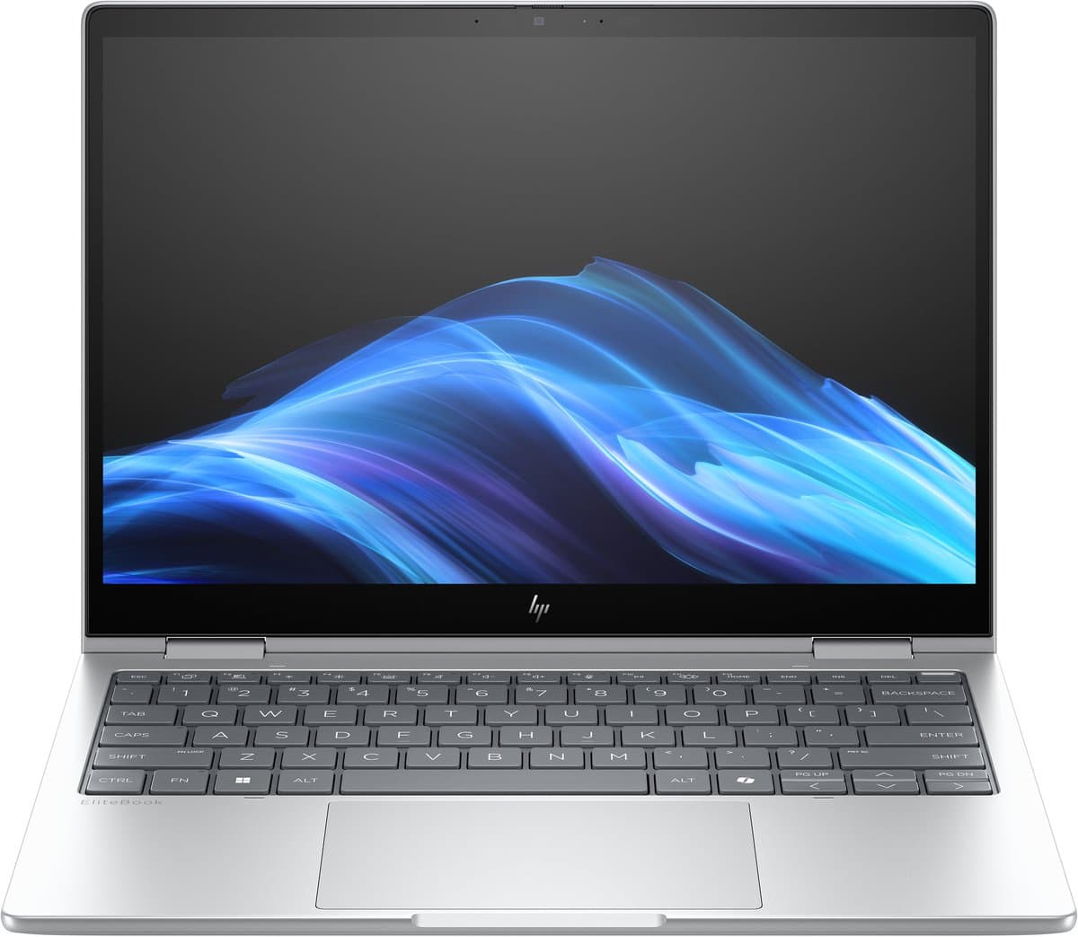 "HP EliteBook 8 Flip G1i 13 AI Intel Core Ultra 7 255U Hybride (2-in-1) 33,8 cm (13.3"") Touchscreen WUXGA 32 GB LPDDR5x-SDRAM 1 TB SSD Wi-Fi 6E (802.11ax) Windows 11 Pro AI PC Zilver" — afbeelding 1