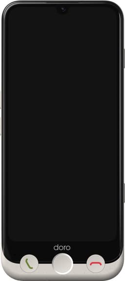 Doro Aurora 31 15,5 cm (6.1") Dual SIM Android 14 4G USB Type-C 6 GB 28 GB 5000 mAh Wit — thumbnail 1