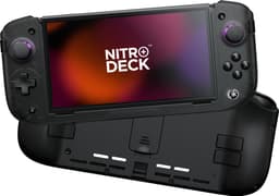 CRKD Nitro Deck+ Clear Black Edition - USB - Touchscreen - Analoog/digitaal - Nintendo Switch - Zwart — thumbnail 4