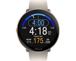Polar Ignite 3 - Fitness Smartwatch & GPS Activity Tracker - Greige/ Goudkleurig - S-L