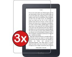 Screenprotector - 3 Stuks - Geschikt voor Kobo Nia - Extra Sterk - Beschermglas - Gehard Glas - Tempered Glass - Screen Protector