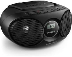 Philips AZ215B - Radio/CD-speler - Zwart