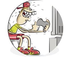 WallCircle - Wandcirkel - Muurcirkel - Gamer - Televisie - Console - Aluminium - Dibond - ⌀ 90 cm - Binnen en Buiten