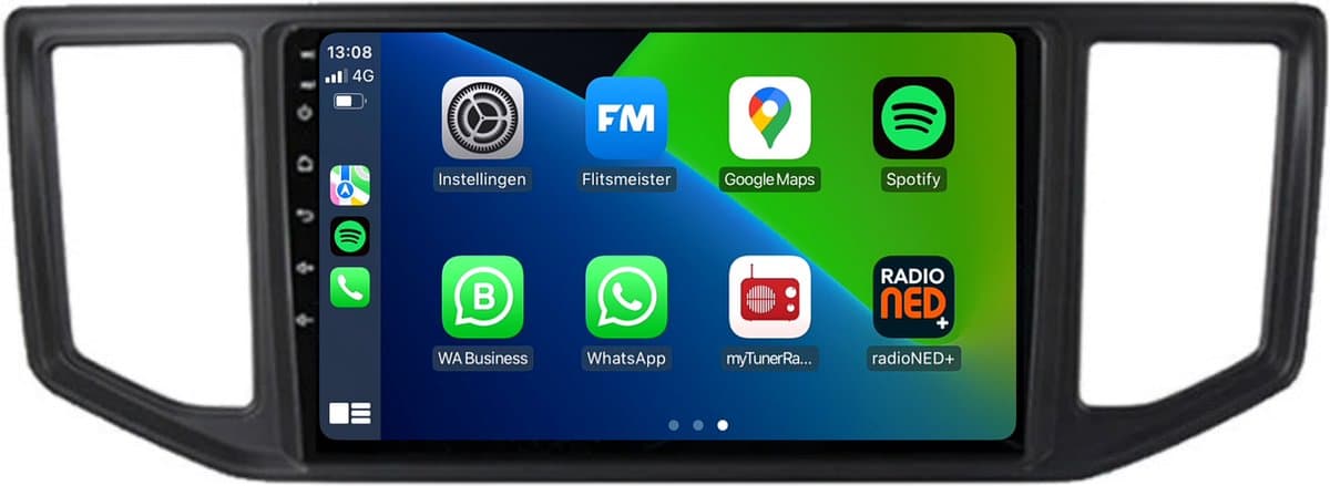 Carplay autoradio voor Volkswagen Crafter | 2017 t/m 2024 | Android 13 | Draadloos Apple Carplay & Android Auto | 2GB + 32GB | 8-Core processor | Davilon | 2025 model | 2017 2018 2019 2020 2021 2022 2023 2024 | Bluetooth & Wifi — afbeelding 1