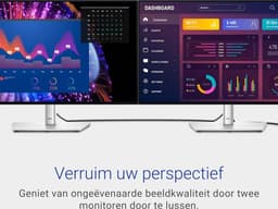 Dell UltraSharp U2724DE - QHD IPS-Black Monitor - 98% DCI-P3 - RJ45 - Thunderbolt 4 - 120hz - 27 inch — thumbnail 9