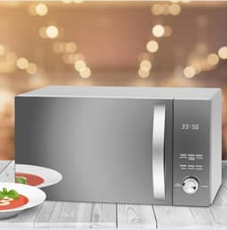 Combimagnetron Met Hetelucht - Combi Oven Magnetron Hetelucht 3-in-1 Functie - Combi Oven Magnetron Vrijstaand Met Grillfunctie - 23 Liter — thumbnail 3