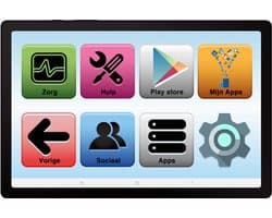 SeniorenTAB SA9W - Senioren Tablet - op basis van Samsung - 64GB - 11 inch - Wifi - tablet voor ouderen