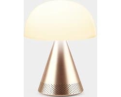Lexon Design MINA L Audio Portable Audio LED Lamp - Gold