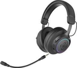 Deltaco Gaming DH440 Draadloze USB Gaming Headset - 7.1 Surround Sound - RGB - Zwart — thumbnail 5