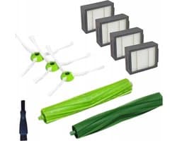 Set borstelfilters vervanging voor iRobot Roomba E5 E6 E7 I7 fi3+ i4+ i6+ i8+ e5 e6 - Roomba e4 Roomba e5 Roomba e6 Roomba i3 Roomba i4 Roomba i5 Roomba i6 Roomba i7 Roomba i7+ Roomba i8