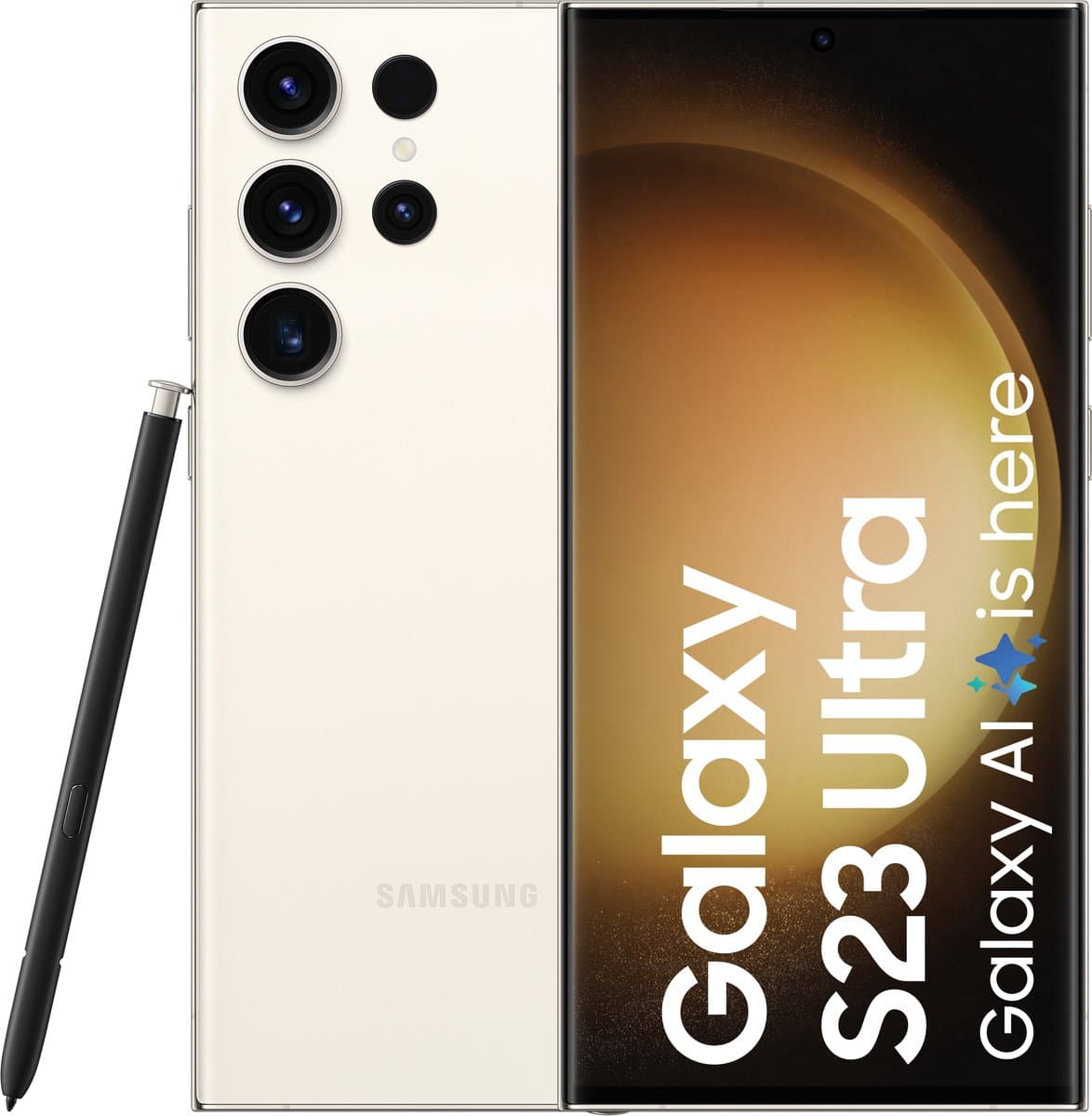 Samsung Galaxy S23 Ultra 5G - 512GB - Cream — afbeelding 1