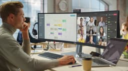 Philips 49B2U5900CH - Ultrawide QHD Curved Monitor - USB-C 100w - RJ45 - KVM switch - HDR400 - Webcam - 5jr Garantie - 49 inch — thumbnail 10