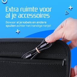 K&G Luxe Case Geschikt voor Playstation Portal / PS5 - Hard Case - Beschermhoes - Grijs — thumbnail 7