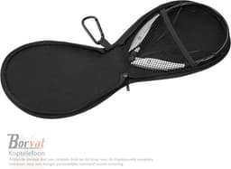 Borvat® - Koptelefoon Echo Bluetooth Met nekband en luidspreker - Zwart met beige - 1 Stuk — thumbnail 4
