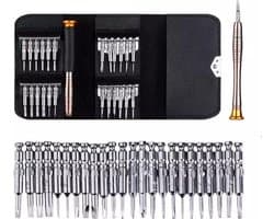 *** 25-delige precisie schroevendraaierset - Compacte Magnetische schroevendraaiers - Torx - Reparatie van Horloges, Laptops, Smartphones en Tablets - van Heble® ***