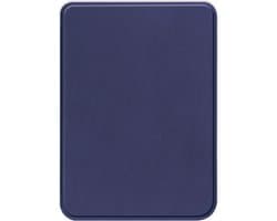 Hoesje Geschikt voor Kobo Clara BW Hoes Book Case - eReader Hoes Geschikt voor Kobo Clara BW Hoesje Book Cover - Donkerblauw