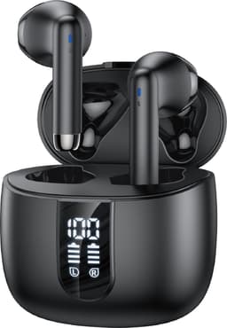 Draadloze oordopjes - Bluetooth oordopjes - Earpods - Draadloze oortjes - Geschikt voor elke smartphone en laptop — thumbnail 1