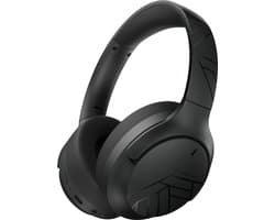PowerLocus Boom - Koptelefoon Bluetooth - 60 uur batterijduur – Over Ear Koptelefoon Draadloos – 4 EQ-modi - Met Microfoon - Zwart