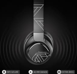 PowerLocus MoonFly Koptelefoon Over-Ear met Active Noise Cancelling, Draadloze Hoofdtelefoon, Voice Assistant Activation - Zwart/Grijs — thumbnail 16