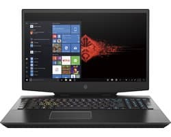 OMEN by HP 17-cb1273ng Intel® Core™ i7 i7-10750H Laptop 43,9 cm (17.3") Full HD 16 GB DDR4-SDRAM 1,51 TB HDD+SSD NVIDIA® GeForce RTX™ 2070 Wi-Fi 6 (802.11ax) Windows 10 Home Zwart