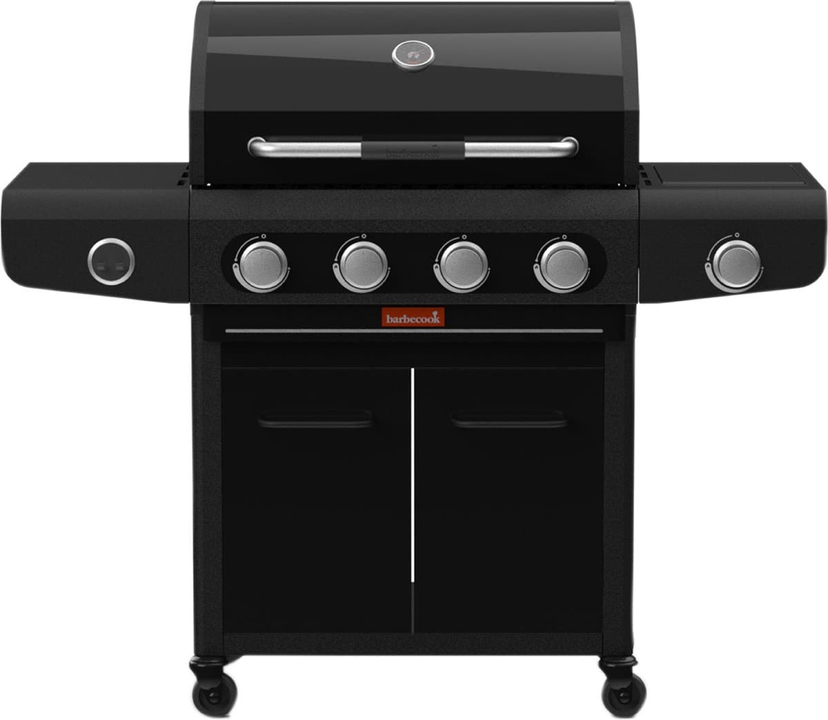 Barbecook Siesta 412 Graphite gas BBQ zwart 132x56x118cm — afbeelding 1