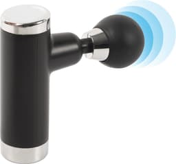 Mini Massage Gun - 4 Hoofden & 6 Instellingen - Mini Massagegun - Zwart — thumbnail 1