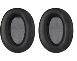 Somstyle Oorkussens Geschikt Voor Sony WH-H910N - 2 Stuks - Zacht Schuim - Eiwitleer - Zwart