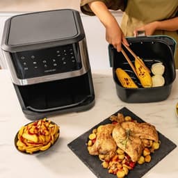 Cecotec Airfryer XXL - 8 Liter - 10 Bakprogramma's - Krachtig 1800w Vermogen - 30 tot 200 graden - Touchscreen — thumbnail 3