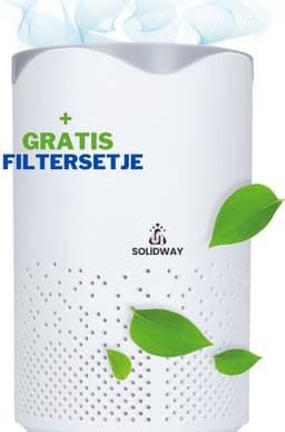 Luchtreiniger met Ionisator – Air Purifier met HEPA Filter – Clean Air – Luchtzuiveraar met UV – Incl. Extra Luchtfilterset — thumbnail 1