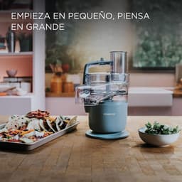 Multipro Keukenmachine - 1.3 Liter Mengkom - Foodprocessor met Mesblad - Hakken/Snijden/Raspen — thumbnail 2