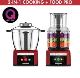 Magimix Cook Expert Inductie Foodprocessor - Cookprocessor met 12 Programma’s - Rood — thumbnail 2