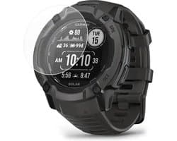Strap-it Glazen screen protector - geschikt voor Garmin Instinct 2x (50mm) - glasplaatje van glas voor de grotere Garmin Instinct 2X