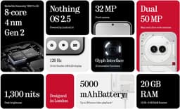 Nothing Phone (2a) - 8GB - 128GB - Black — thumbnail 4