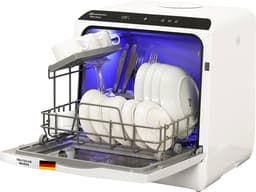 Sommertal SP5 Dual Vaatwasser - Mini Vaatwasser met 6 Wasprogramma's, 360° Reinigingsdeksel, Flexibele Watertoevoer — thumbnail 1
