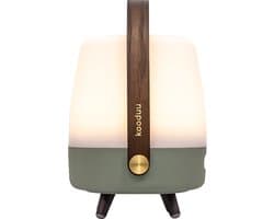 Kooduu Lite-up PLAY Mini - Bluetooth speaker met SOUND BY JBL - Dimbare LED-Lamp - Deens design - in kleur Petroleum