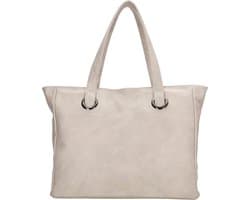 Charm London Liberty Laptoptas 17,3 inch - Laptop - Werk - School - Laptopvak 15" tot 17,3" - Dames Tas - Lichttaupe