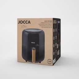 Jocca Digitale Airfryer – Heteluchtfriteuse – 3.8L – Nature Zwart Design – Met Timer & Temperatuurregeling – Compact & Energiezuinig - 2187N — thumbnail 7