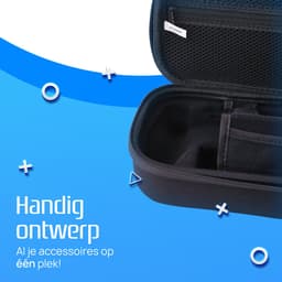 K&G Luxe Case Geschikt voor Playstation Portal / PS5 - Hard Case - Beschermhoes - Zwart — thumbnail 4