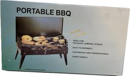 Koffer Houtskoolbarbecue - Incl. Spatel & Vleesvork — thumbnail 2