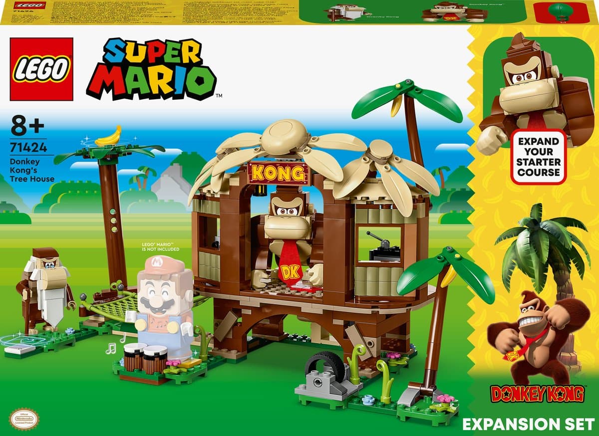 LEGO Super Mario Uitbreidingsset: Donkey Kongs boomhut - 71424 — afbeelding 1