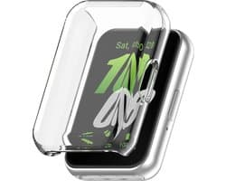 Strap-it Schokabsorberend TPU soft case hoesje - geschikt voor Samsung Galaxy Fit 3 (transparant)