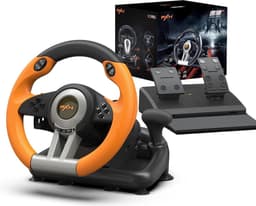 PXN - V3 Pro - Race Stuur met Pedalen & Flippers - Game Stuur - Geschikt voor PS4 - Xbox One - PC - Xbox Series X|S - PS3 - Nintendo Switch - OR — thumbnail 5