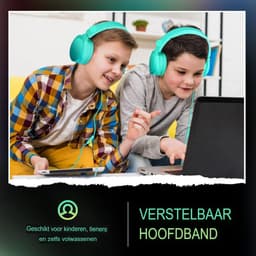 Velox Koptelefoon Kinderen Met Draad - Koptelefoon Kinderen Vanaf 2 Jaar — thumbnail 3