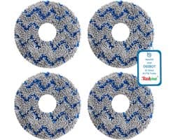 RedPine Wasbare Dweilpads geschikt voor Ecovacs Deebot X2 Omni / X1 Omni / X1 Turbo / T10 Turbo Mop doeken Vervanging