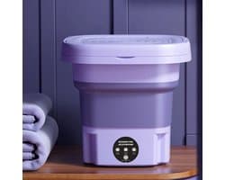 Mini Wasmachine - Compact - Energiezuinig - Opvouwbaar - 8L - Ideaal voor Studenten & camping